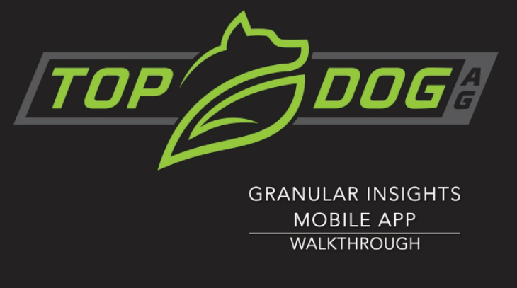 dog_ag's tweet photo. Need a walkthrough for the @GranularAg Insights Mobile App? We’ve got you covered! 
https://t.co/rZGmIV1wSk 
#TopDogAg https://t.co/rS4FaL7XdR