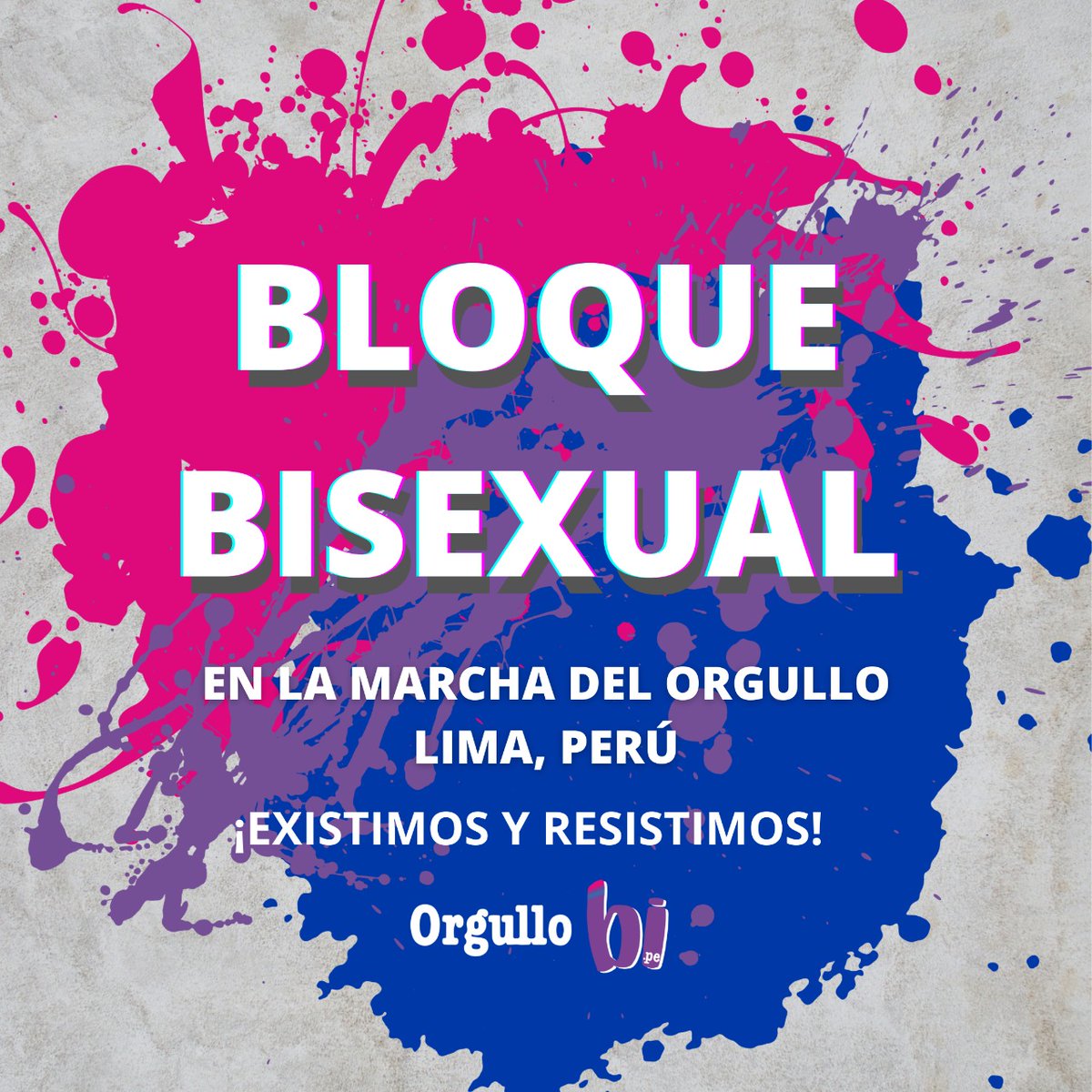 Orgullobipe's tweet image. ¡Feliz mes del #Orgullo!
Este 25 de junio en Lima acompañanos en el primer #bloquebisexual en la Marcha del Orgullo. 
Toca hacernos visibles, celebrar nuestra comunidad y hacer sentir la fuerza bisexual 💖💜💙