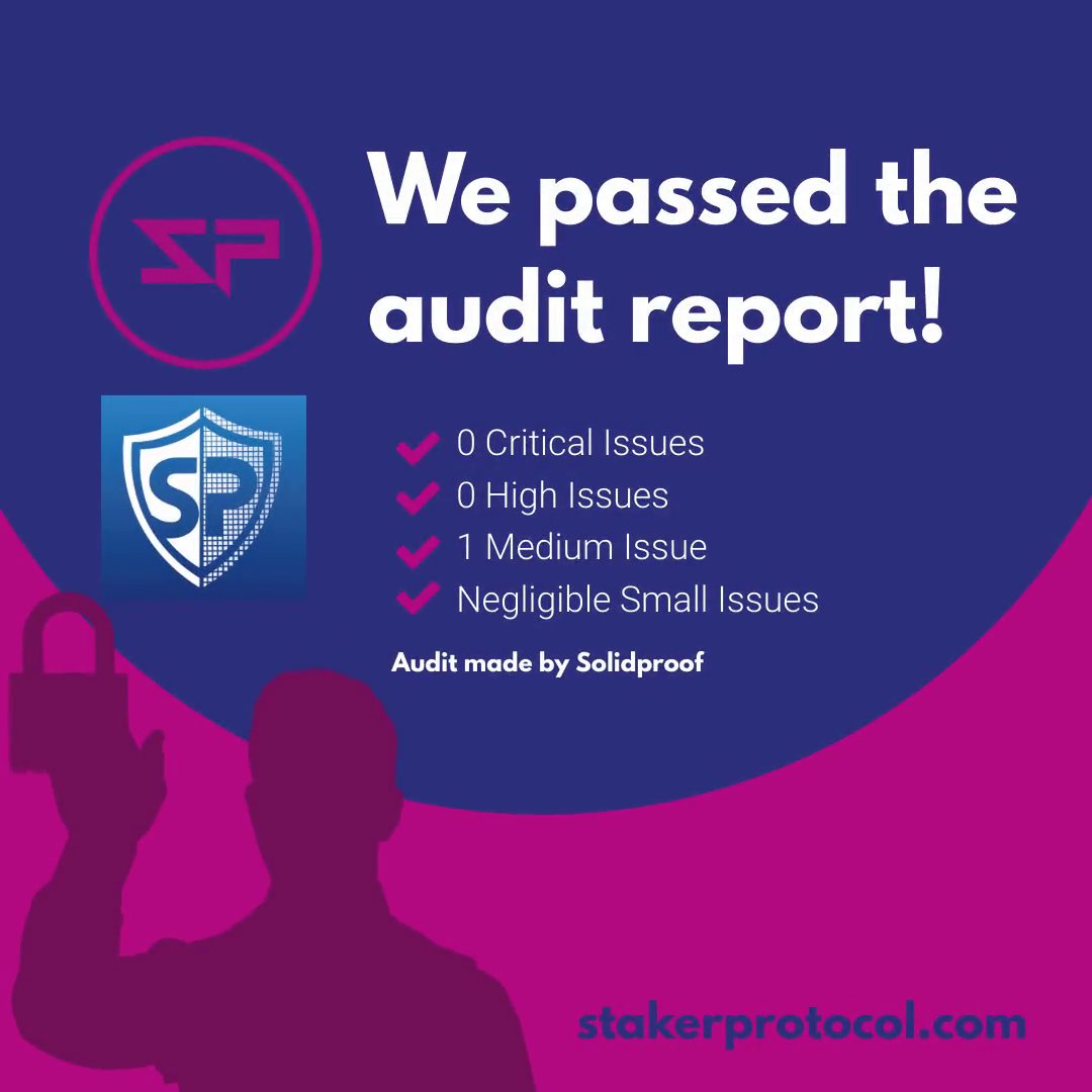 StakerProtocol's tweet photo. The most important thing that the auditing firm refuted is the possibility of a flash loan attack, meaning that we are invincible to it, so you shouldn't be scared of the story of elephant or splassive repeating to us.

https://t.co/T5rJrKBhGi

#defi #stakerprotocol #harmony #one https://t.co/Fpc08Qtwdd