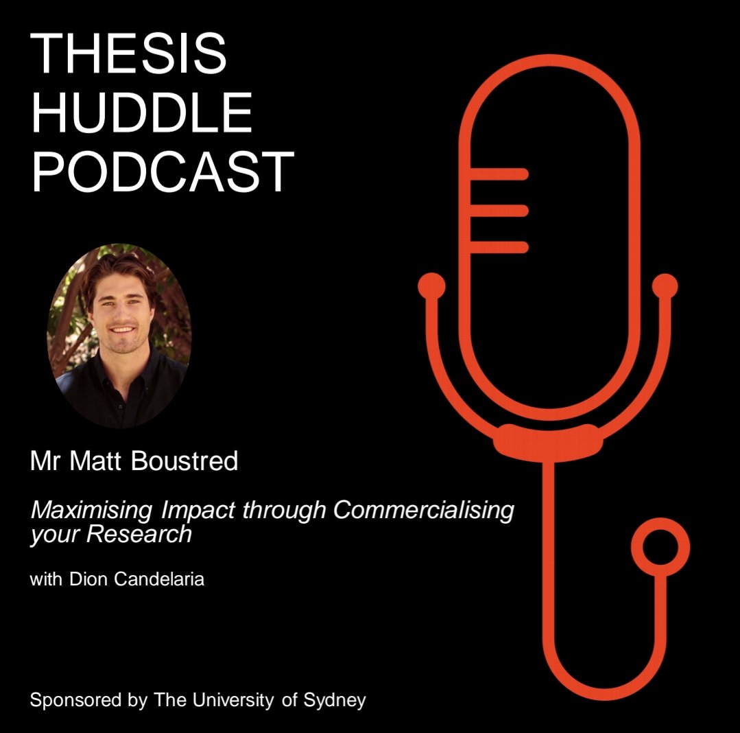 Thesis Huddle Podcast tweet media