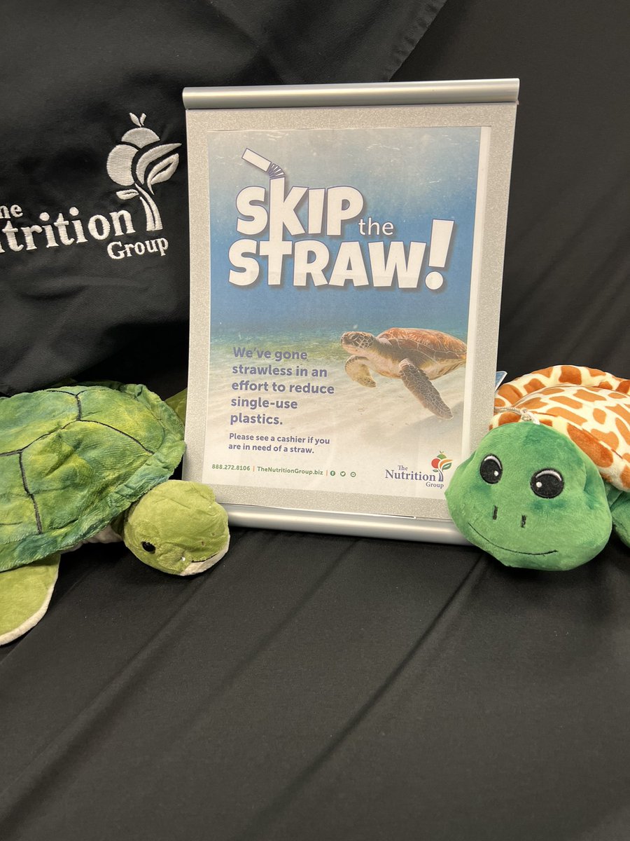 Save the turtles day at West A. Skip the Straw.