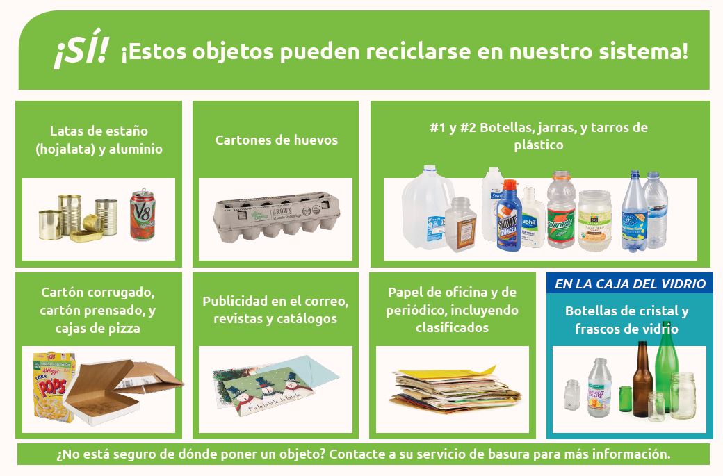 💚 Great news! Due to changes in recycling markets, more materials are now accepted for recycling in our area.

♻ For more information about what can and can't go in your recycling bin, visit eugene-or.gov/427/Recycling-…

#RecycleRight #EugeneOregon