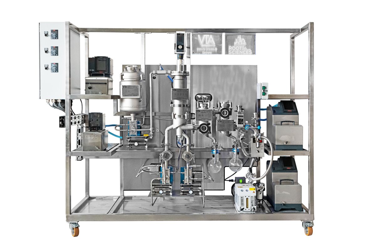 Meet the VKS 95, our highest quality mid-sized wiped-film model on the market, boasting reliable and continuous distillate production.

Contact our sales team at +1 (206) 452-1130 to learn more about this model. We’re happy to assist.

#cannabisprocessing #processing #laborat ...