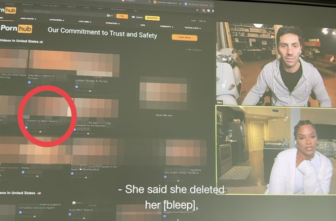 Recognizing your video on PornHub while binge watching @CatfishMTV does it get any better than that?