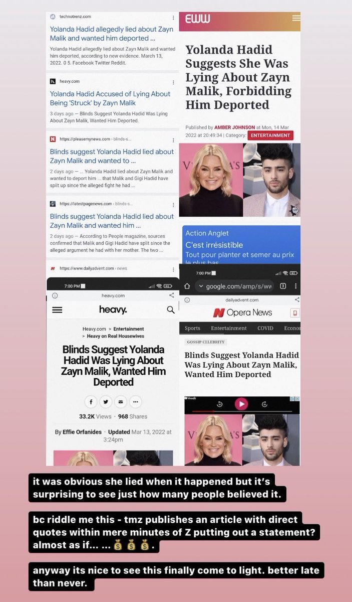 media wrote shit. called him violent, disrespectful, a shit ton of other colourful words - just to come back weeks later and say - oh whoopsy looks like Y*landa lied - IT DID NOT AGE WELL, I AGREE LIMA+ (to be continued - zayn stuff- and the rest of the interview)