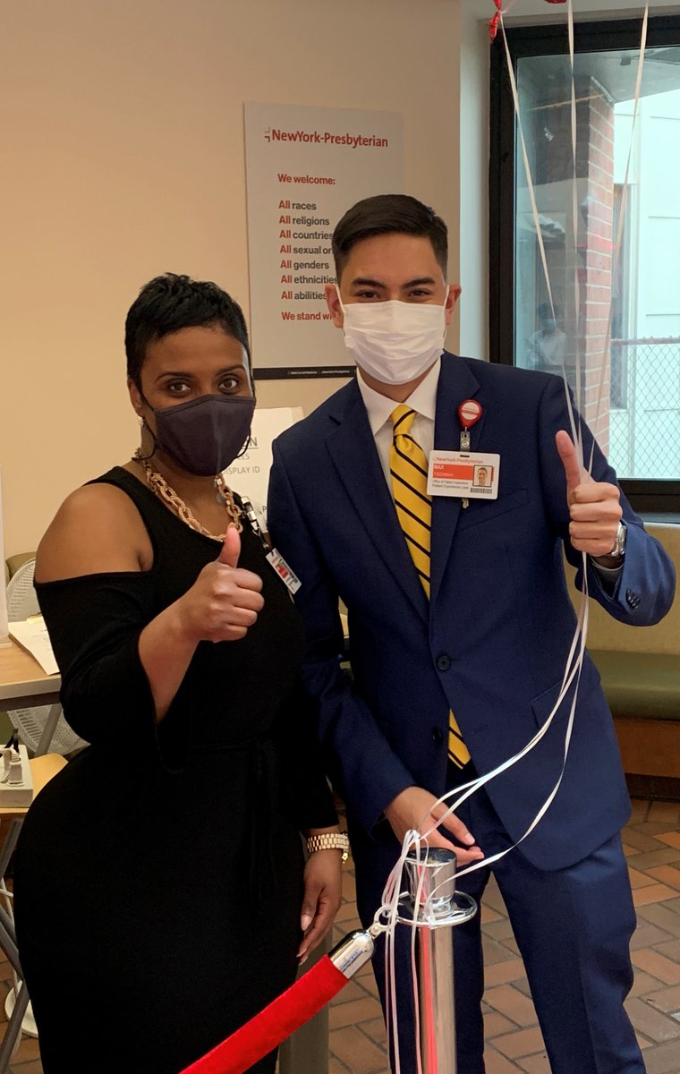 PXtotheMax's tweet photo. Want to send my best to 1/2 of the Queens PX Team as @AChristopherPX will be continuing on to her next stop in improving the Patient Experience. Thank you for everything you have done for the patients, staff and community here @NYPQueens. We will miss you so much! #ThankYou https://t.co/rb7IbDX2QH