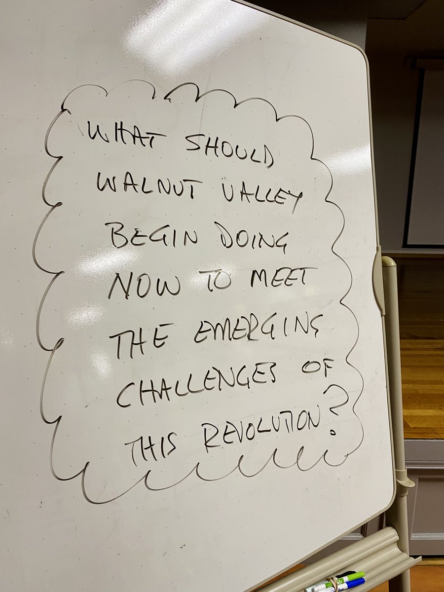 D6leadership's tweet photo. Day 3: We learned from the past. And now today, Dr. Jeff McCausland, Dr. Brad Johnson, and John Schaus are expanding our views to include leadership lessons of the present and the future. #D62022 #leadership #mentoring #sevenrevolutions @WVUSD_Tweet @CSIS @mccauslj @schausdc https://t.co/Fwk6K8nCrQ