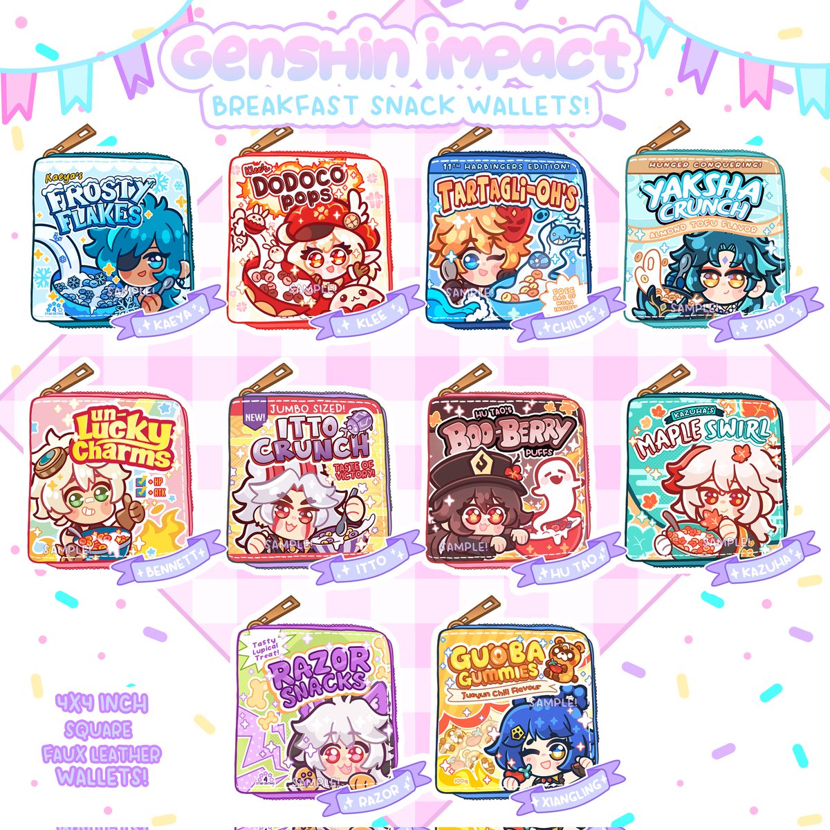 BotTwinsArt's tweet photo. ✧ INTEREST CHECK! ✧
Finally revealing all these designs! We really want to K1ckstart these into cute little wallets! 
Let us know who your fav is since we might narrow down the designs a bit!
Shares and likes appreciated! ❤ https://t.co/GTwXlwtCRO