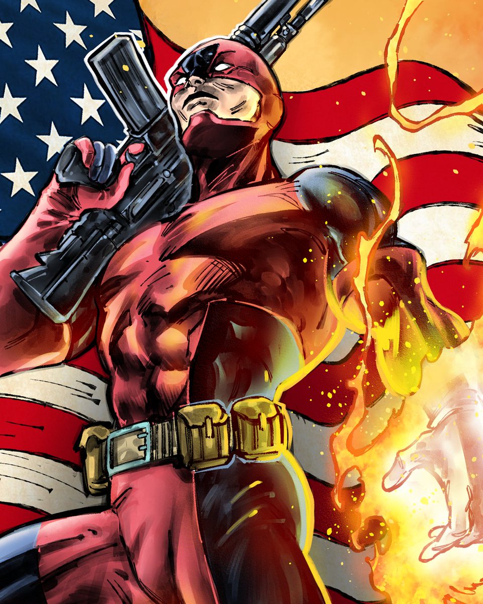 TheGabserra's tweet photo. Cover for Boodfire, next @moon_comics  title.
Thanks to @Keithrommel  and Joe Z  for giving me the chance to create this amazing cover.
Bloodfire character created by Joe Z.

#comic #comiccover #comicbook #bloodfire https://t.co/RAV6b1hgBn