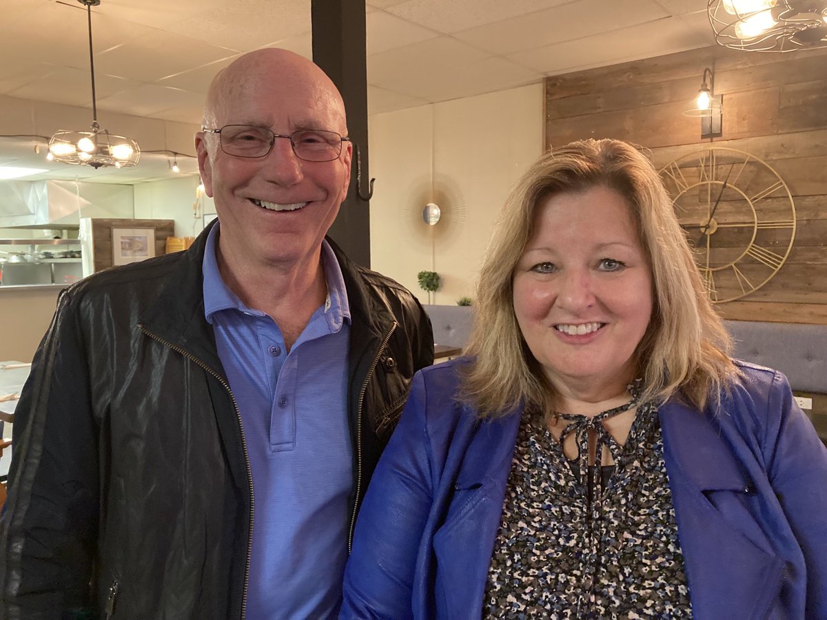 LisaThompsonPC's tweet photo. We continued with our ‘Election Eve’ tradition of treating ourselves with a delicious dinner at a #Huron - #Bruce restaurant. Tonight we had a lovely evening at #TheFig Studio Kitchen in #Ripley with the #Snobelens & it’s wonderful to have John in H-B to help get the vote out! https://t.co/dOtvHneF7w