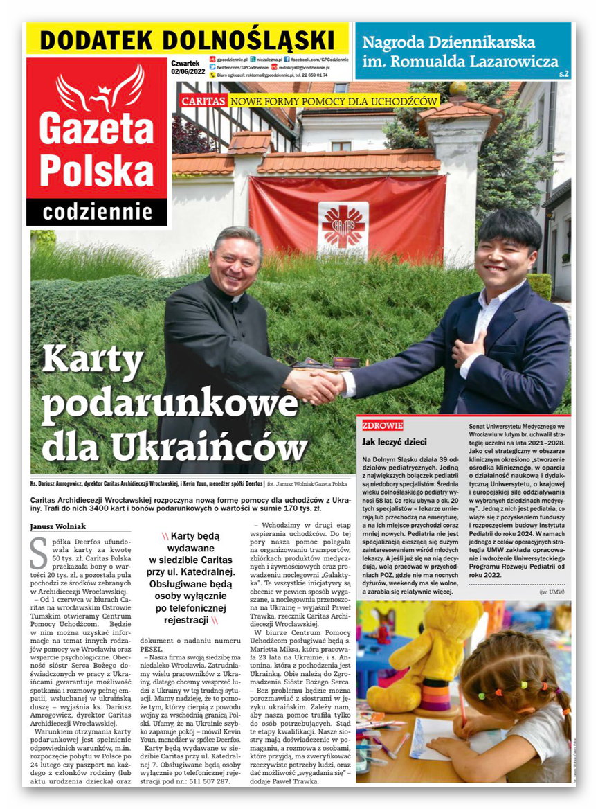 jacekbea's tweet photo. Dla 😍prenumeratorów e-wydania 🗞️@GPCodziennie nowe czwartkowe wydanie #GPC z dodatkami regionalnymi https://t.co/YphsIjmPMU
#CodziennaExtra
👉https://t.co/bT31BUIdN0👈
https://t.co/AW7ldEurz8 https://t.co/fM7WkIYEP1