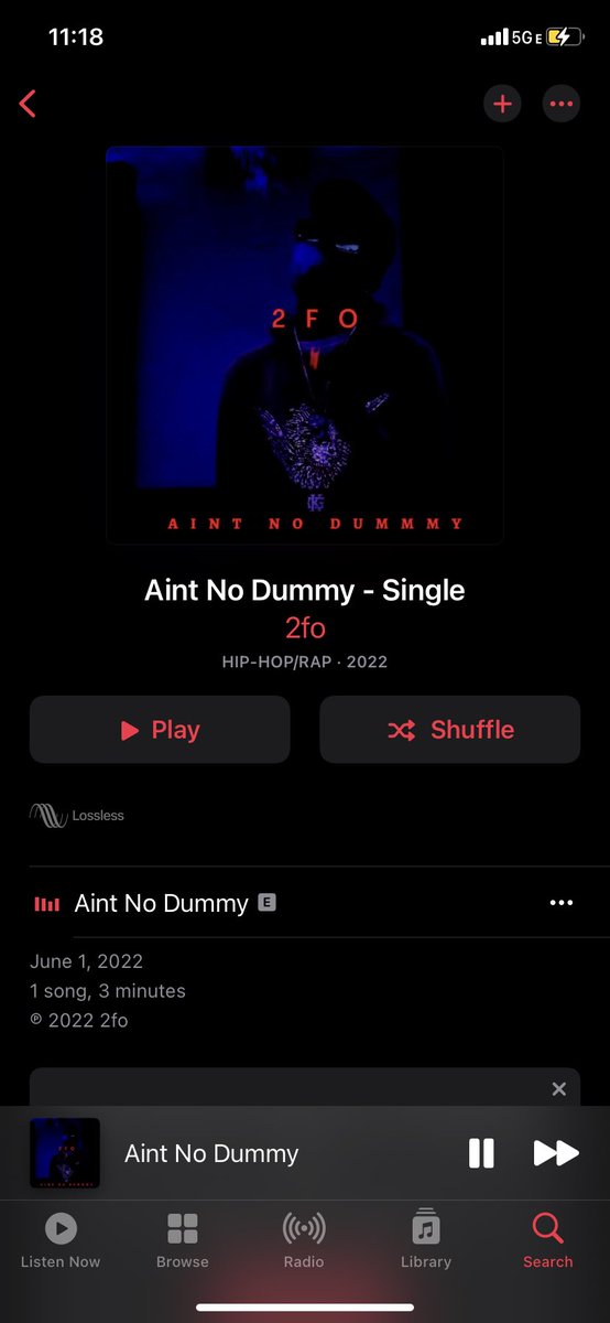 Just dropped dat shit for yall🔥🔥🔥

GO TUNE TF IN🔑

music.apple.com/us/album/aint-…