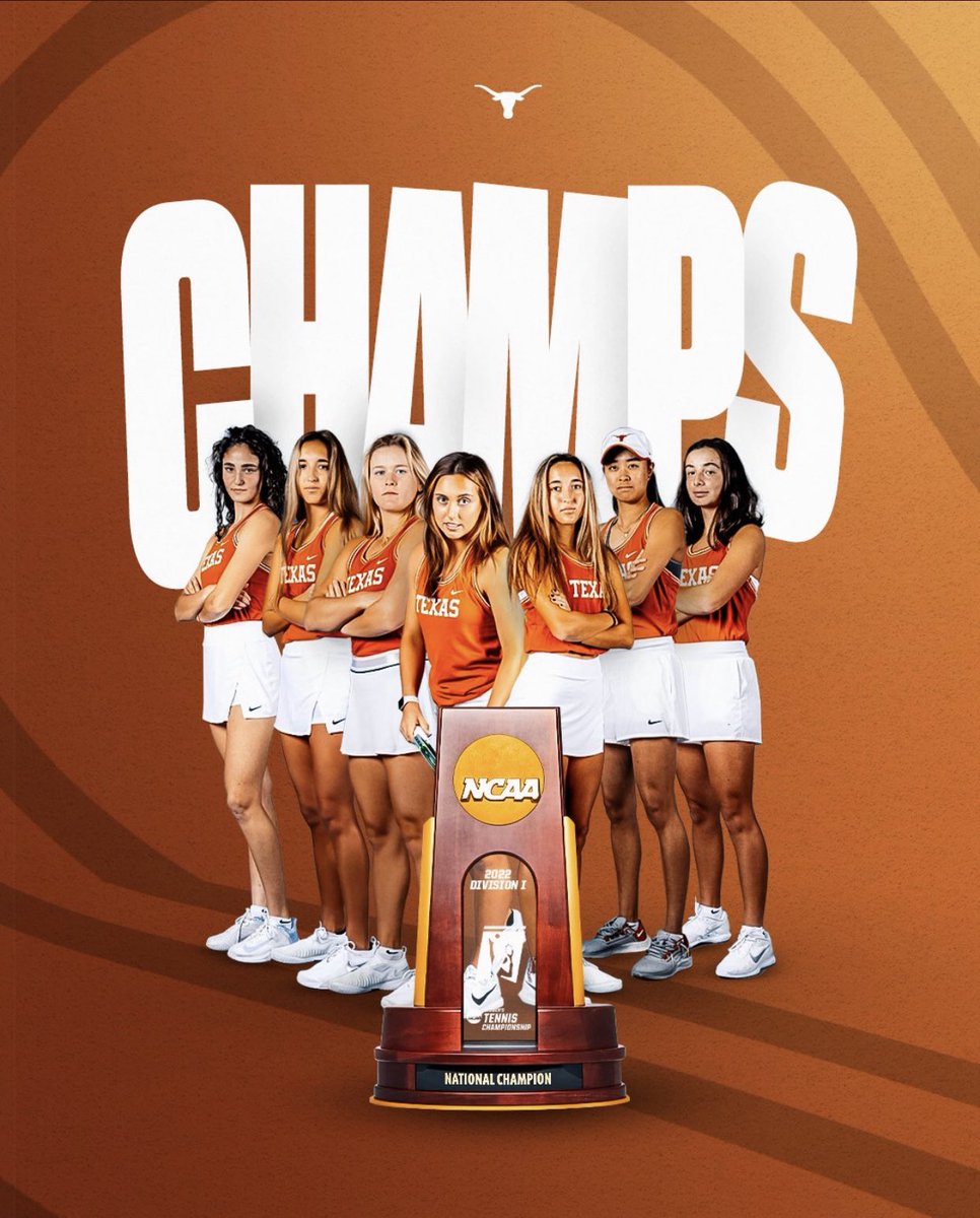 Our Longhorns have won 🏆🏆🏆 National Championships in the last 1️⃣1️⃣ days👏🏻👏🏻👏🏻🤘🏻🤘🏻🤘🏻

May 22: <a href="/TexasWTN/">Texas Women's Tennis</a>🏆
May 29: <a href="/TexasRowing/">Texas Rowing</a> 🏆
June 1: <a href="/TexasMGolf/">Texas Men's Golf</a> 🏆