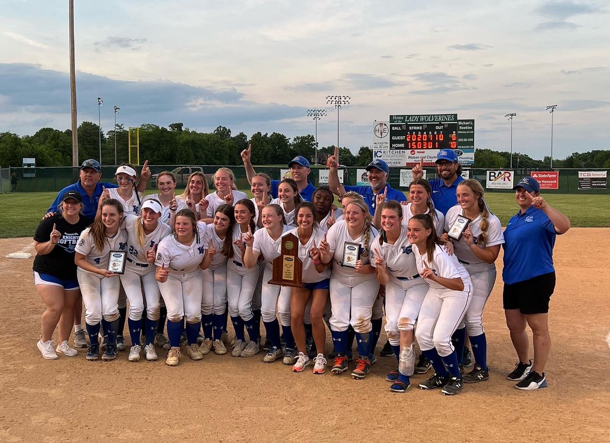 Geoffdunn's tweet photo. So proud of the @CathSoftball team! These girls have ice in their veins. 11th Region Champs State Tournament bound! 17 supporting 16 is what it’s all about! #lexcath @LexCathSports https://t.co/o1yaflfn1Z