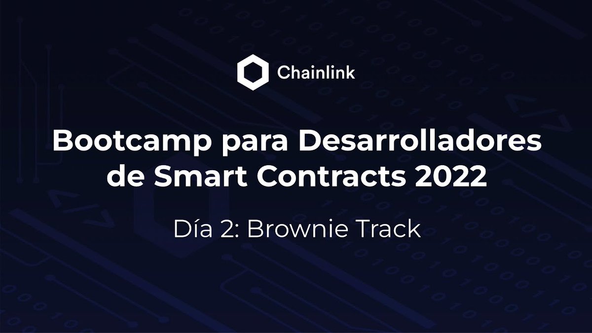 0xJeremias's tweet photo. Día 2 del #ChainlinkBootcamp2022 @ChainlinkSpain.
Muchas gracias @Camohe90 y @javosalomon son unos genios!!
#TeamPython https://t.co/CEJfpW6TgT