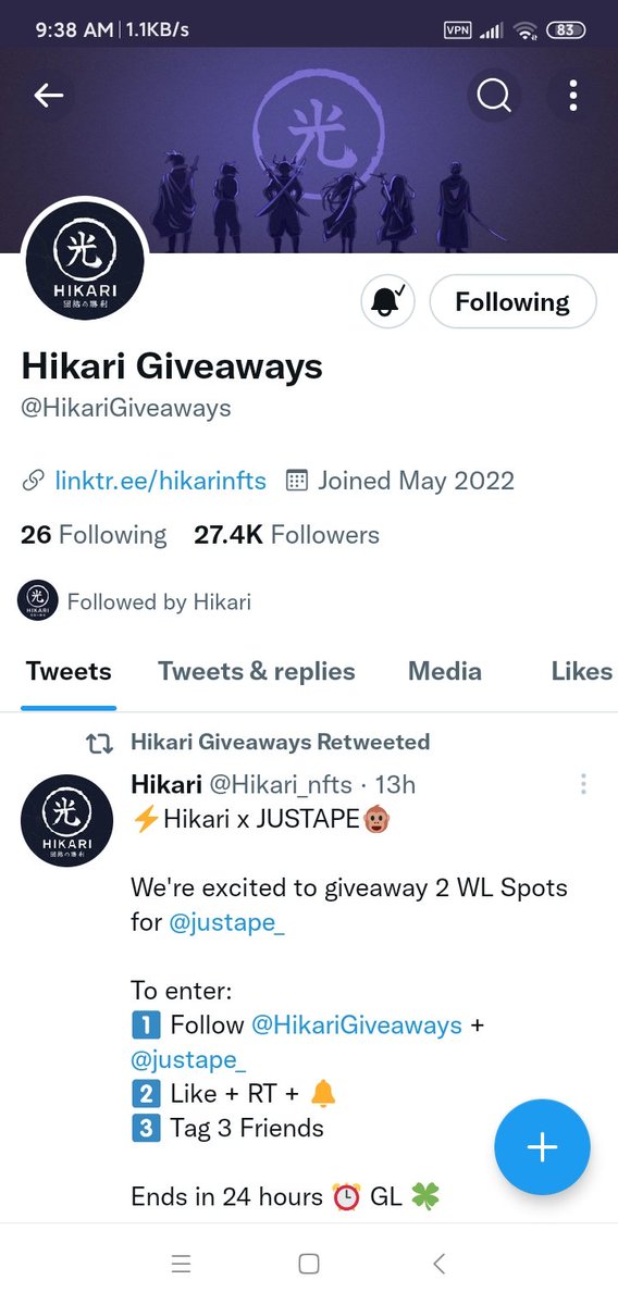 si_htet_'s tweet photo. @Hikari_nfts @justape_ @HikariGiveaways @CleoAOT @HtunTyson @MiraMivh https://t.co/Xr2qh8mIxz