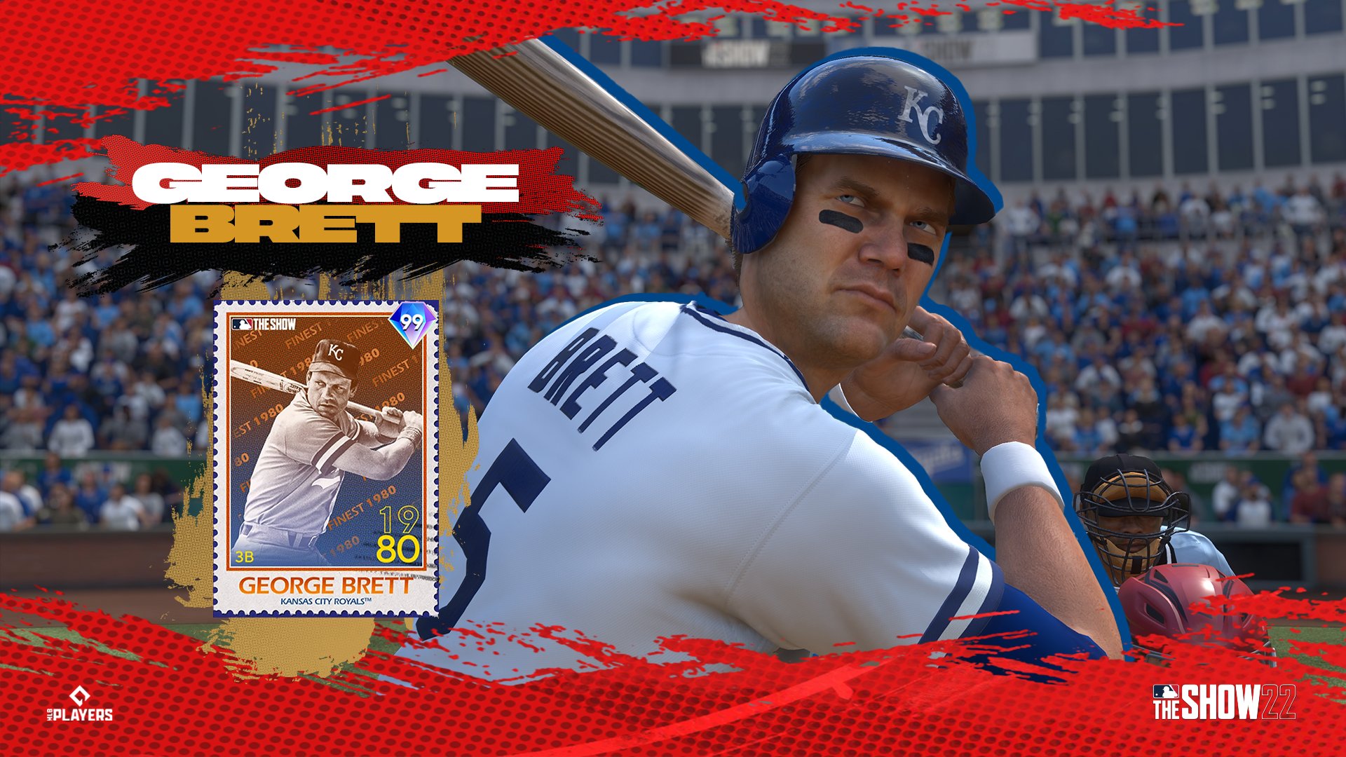 MLB The Show on X: Earn this B-E-A-utiful Legends & Flashbacks  Collection Reward: 💎Retro Finest Series George Brett! 😍 Live tomorrow in  #MLBTheShow 22.  / X