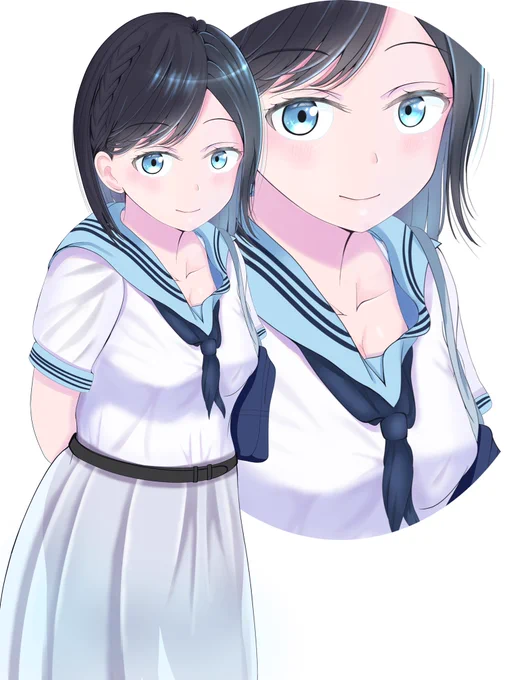 昨日アップしたオリジナルちゃんは結構お気に入りなので色々描いていきたいところです。セーラーワンピースの制服は尊い、、、
#オリジナル #オリジナルイラスト 
