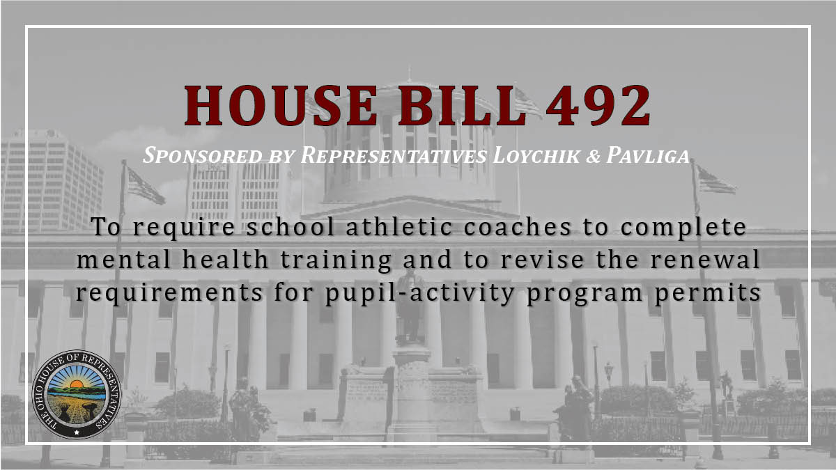 OHRGOPCaucus's tweet image. The Ohio House today passed House Bill 492 by a vote of 50-35.