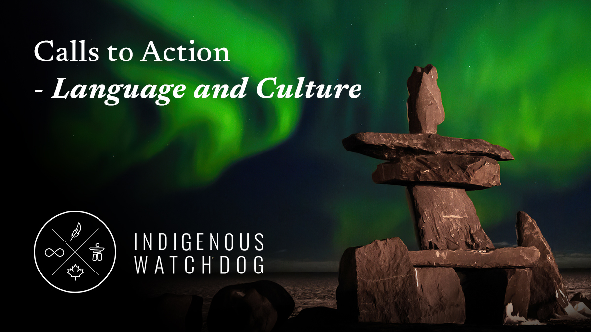 IndigenousWD's tweet image. Canada is home to ≈60 Indigenous languages.

Language and culture are inextricably interwoven, and both must be preserved.

2/5 of the TRC's "Language &amp;amp; Culture" CTAs have been completed, but what of the remaining 3? Find out at bit.ly/3MgesQB #IndigenousWatchdog