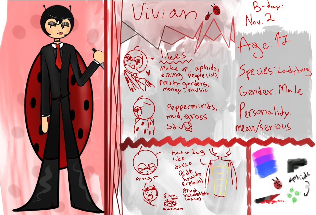 Danaia_PBRT's tweet photo. Meet Vivian! An assassin ladybug
#oc #ocrefrence #ocref #newoc https://t.co/aOgIppIP44