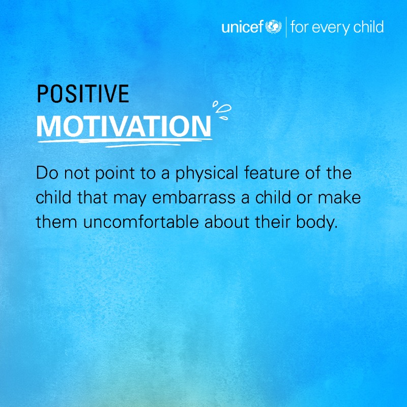 UNICEFIndia's tweet photo. There is no doubt that children are easily influenced by the opinion of others. As their body changes, they may be bullied, and body shamed.

It's important that you talk about their body image and confidence before they experience negativity.

#OnMyMind