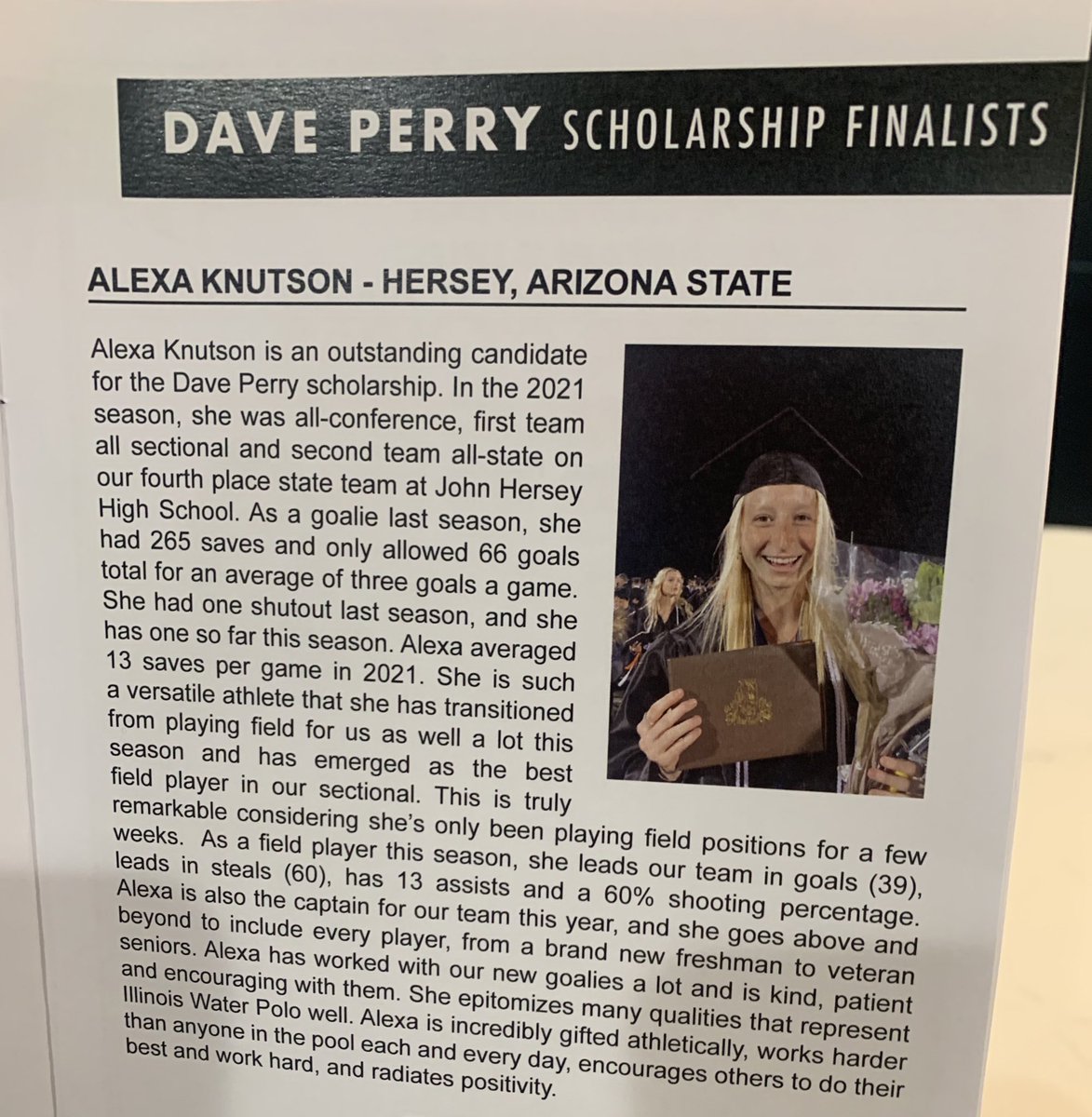 herseygirlspolo's tweet photo. We got to celebrate our 3 All State athletes tonight! Another shoutout to Annika (‘23), Sally (‘22), and Alexa (‘22) for an outstanding season! 🤽🏽‍♀️🧡 @ILLWaterPolo @HerseyHuskies @District214 https://t.co/d75Jt711fB