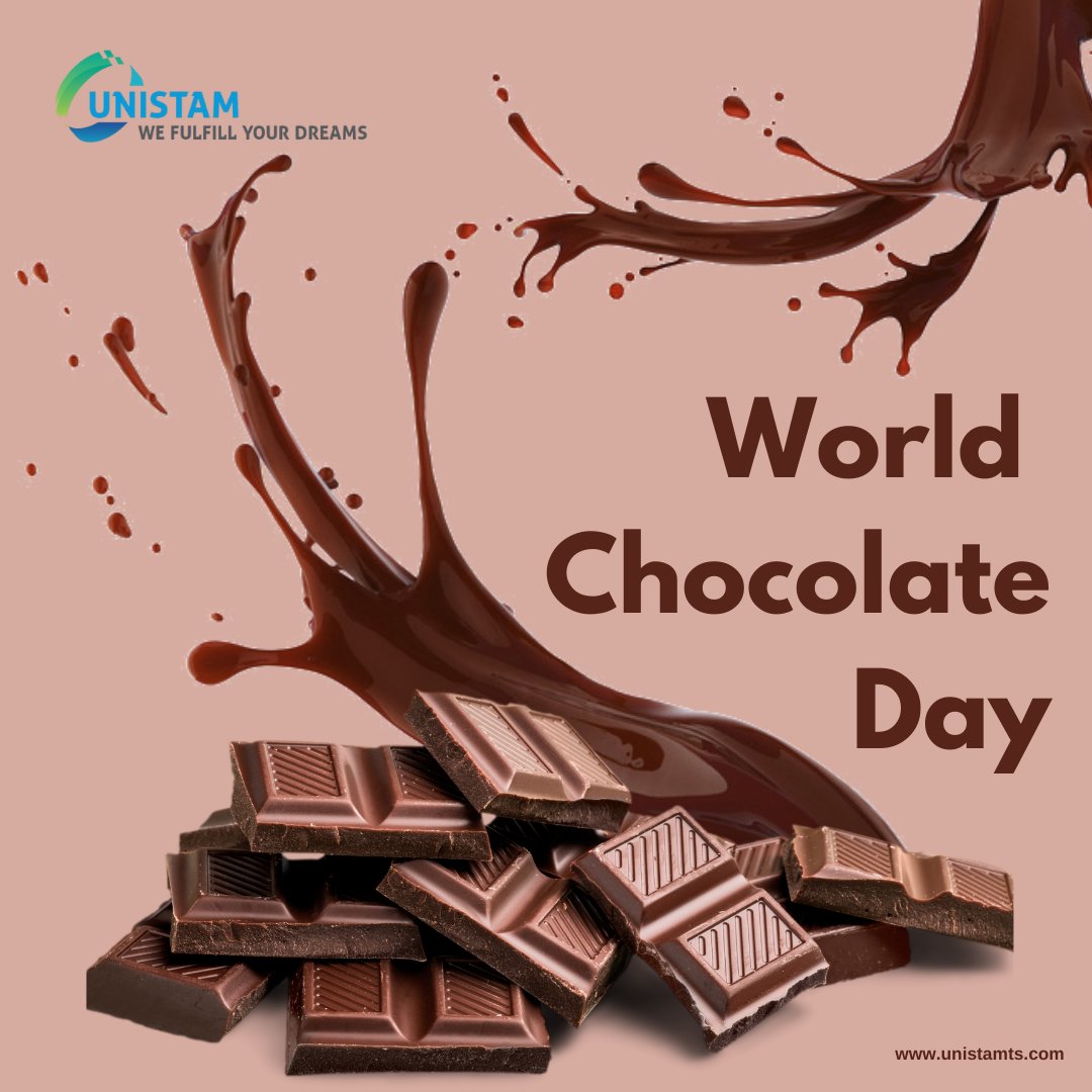 unistamglobal's tweet photo. Do you love chocolates? We do love chocolates, it's a medical remedy to make your work faster and yummy π«π«π«π«
#chocolate #CoCo #worldchocolateday #unistam #betahost #yummy https://t.co/guLZLDwwPp