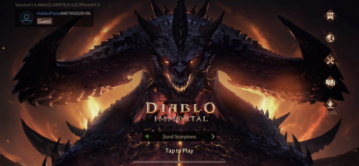 Kiven's tweet photo. Diablo Immortal released for Android and IOS! #mobilegames #blizzard #diablomobile https://t.co/yQB2EncVba