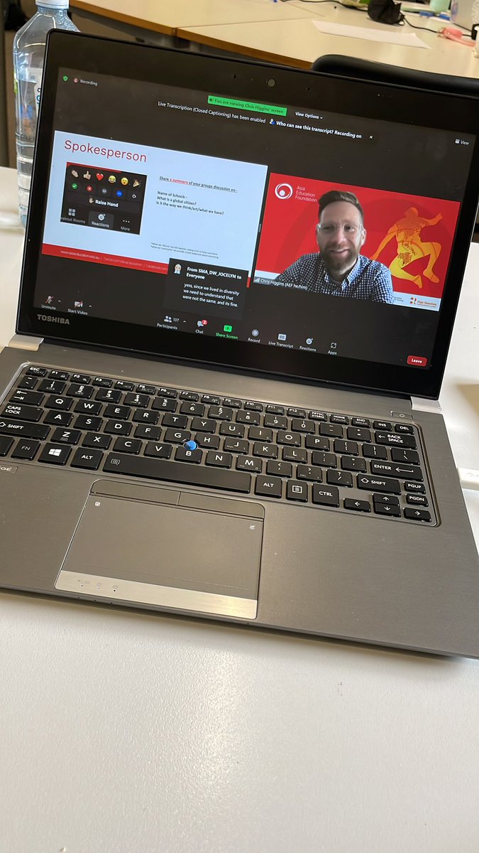 Second session today with @AsiaEducation year 9 students from <a href="/MGGS_SouthYarra/">Melbourne Girls Grammar</a> are completing the Victorian Global Leaders Conference. Online with students from around the globe!