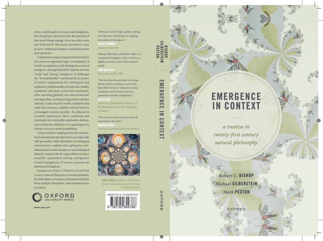 Behold our latest OUP book on emergence that drops sometime soon. To read some of our much appreciated ringing endorsements go to amazon or OUP. And please retweet this across the multiverse to your many followers.