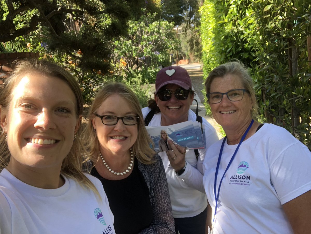allisonforla's tweet photo. Another day of canvassing! 6 more days until election day. #cd11 #allisonforla https://t.co/hBOrkVtFJy
