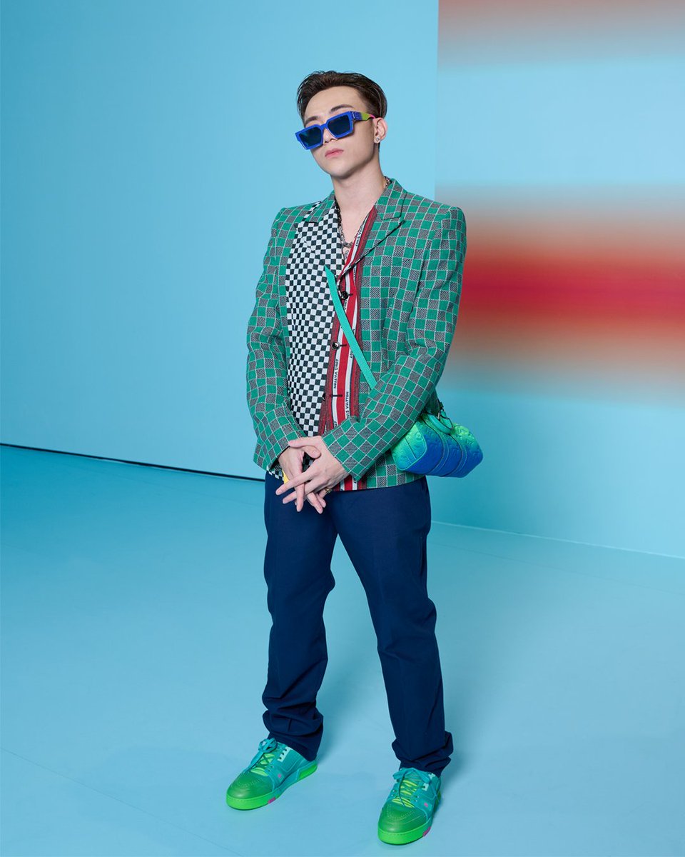 #Soobin at #LVMenFW22 in Bangkok. The singer attended the recent #LouisVuitton presentation. See more from the fashion show at on.louisvuitton.com/6019zVBnl