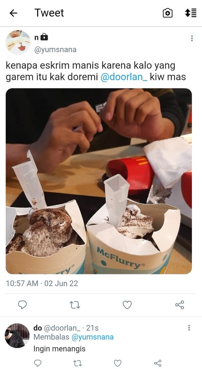 rinanaj_'s tweet photo. ✰ nomin promt au —

Orlando dengan segala kesabaran nya mempunyai pacar yang merupakan anak meme + freak.
"punya pacar freak ko mau sih do?".
"Nadim freak tapi lucu" -Orlando.

© written by Karina N https://t.co/Y2oPH7PDUA