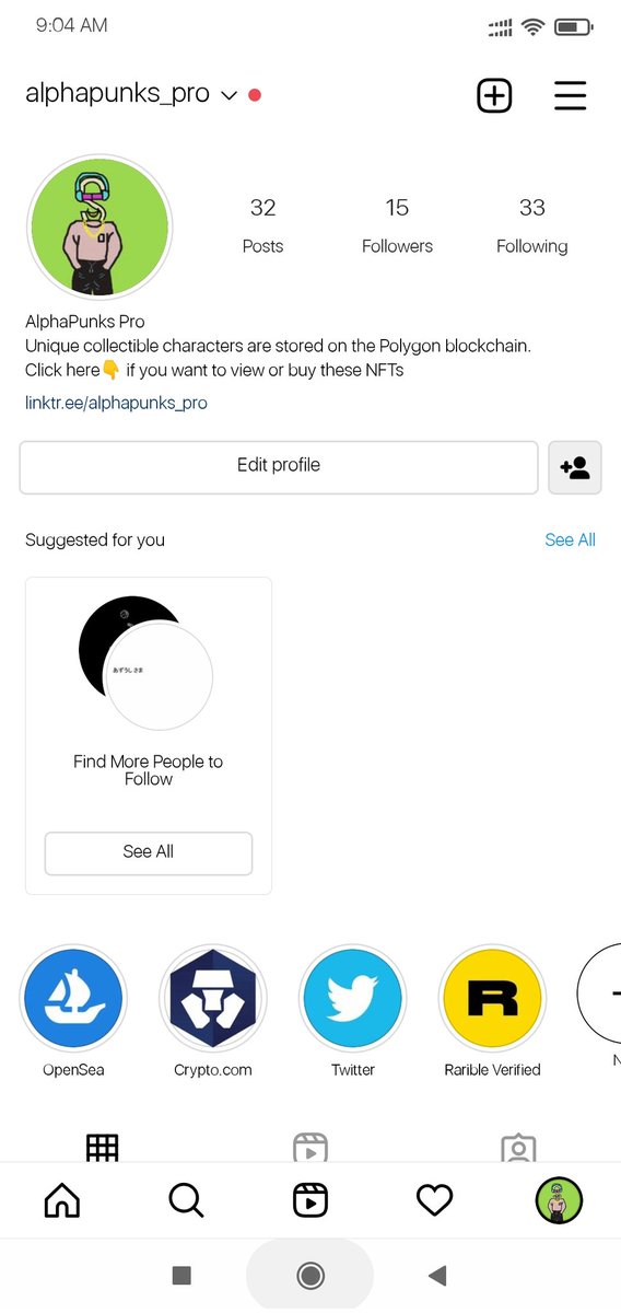 AlphapunksPro's tweet image. Hey fam💞,

Come check this😍

#nft #NFTProject #NFTartist #NFTCommmunity #nftart #alphapunkspro #Instagram