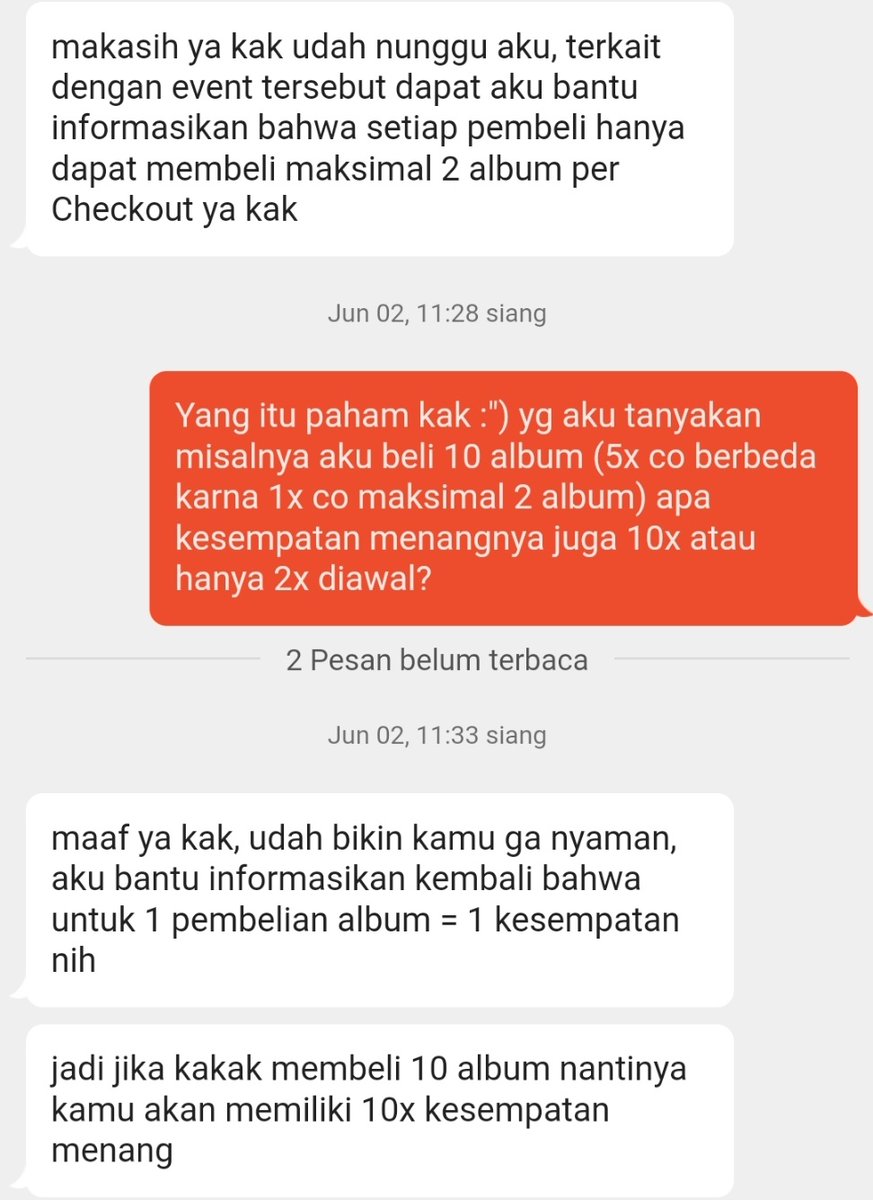 miiguu89's tweet photo. @caratsmarket Mau banyak² beda member ya bisa, tp ya beda co karna 1x co/member max 2 album https://t.co/apZMTVr93T