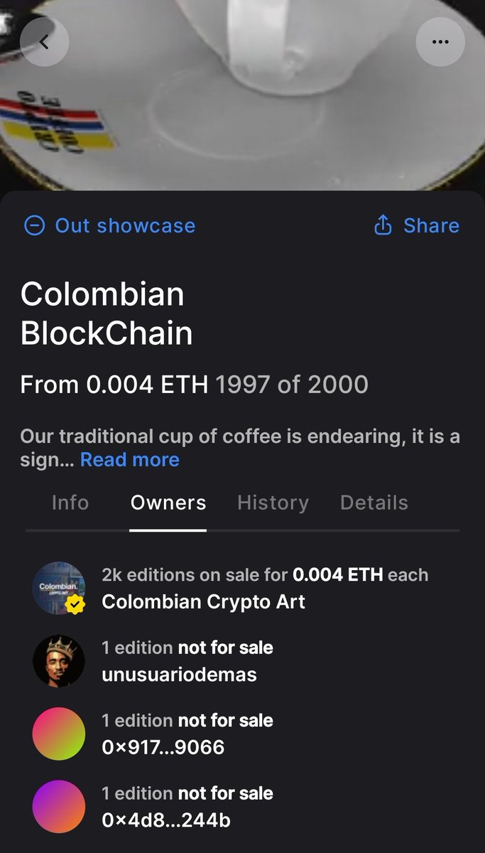 Colombian Crypto Art tweet media