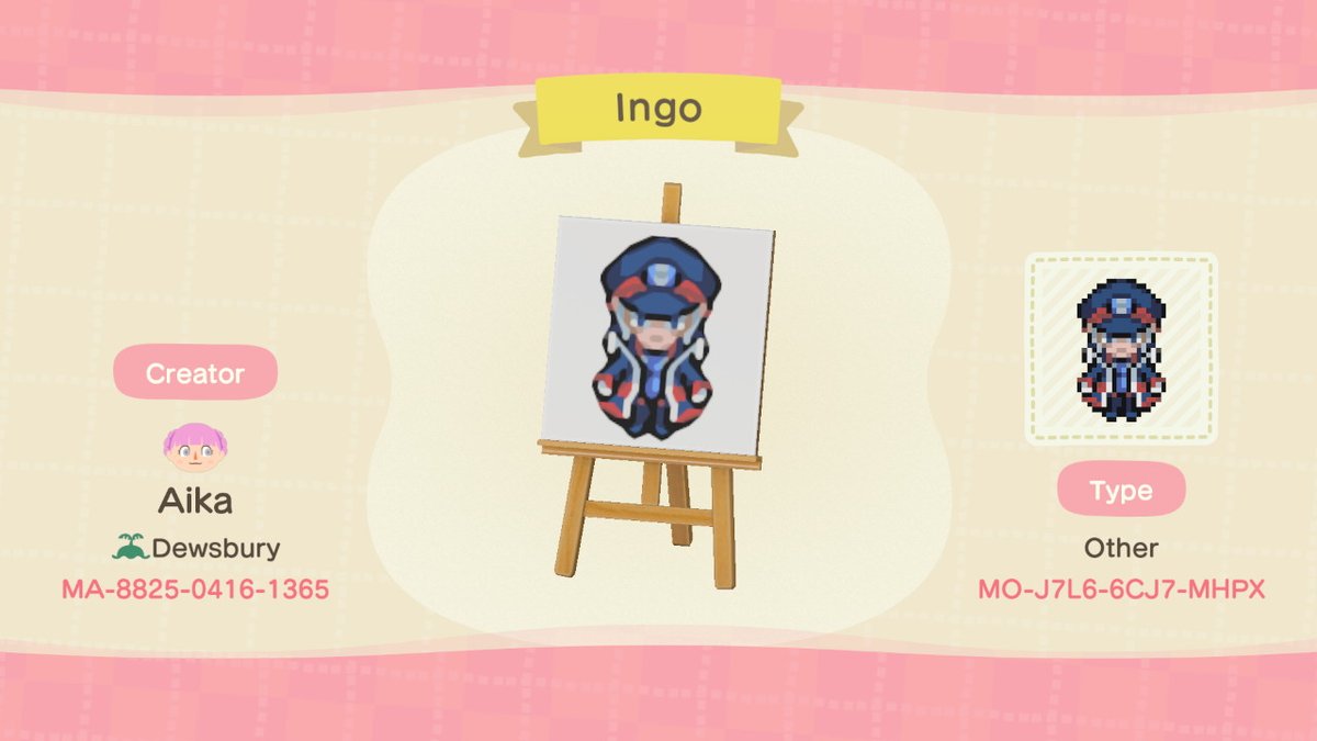 maxstrahanart17's tweet photo. I made Ingo's sprite in Animal Crossing. #Submas #SubwayMasterIngo #PokemonBW #AnimalCrossing #ACNH #NintendoSwitch https://t.co/sCbBCNMiTF