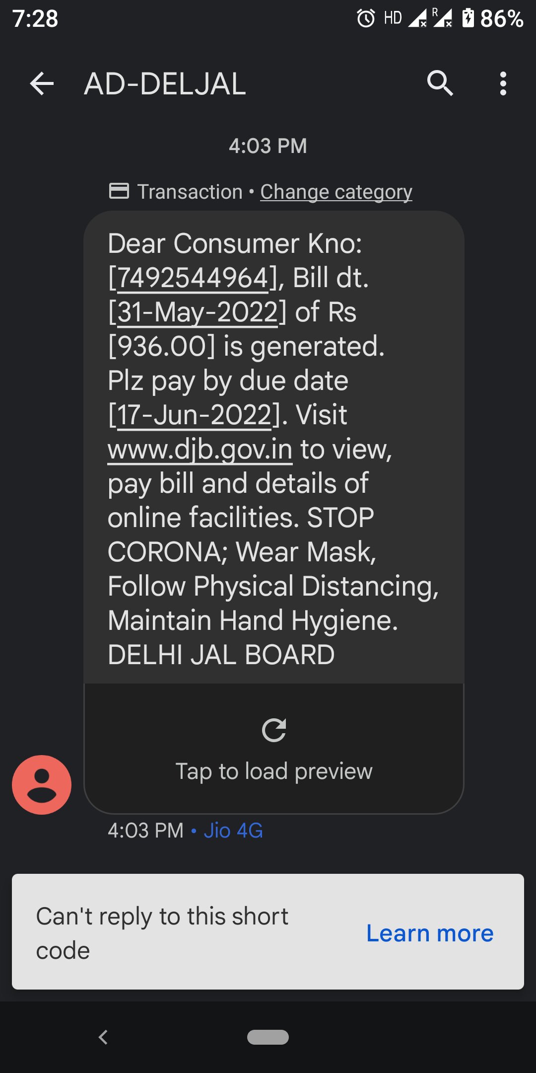 Djb 2024 bill view