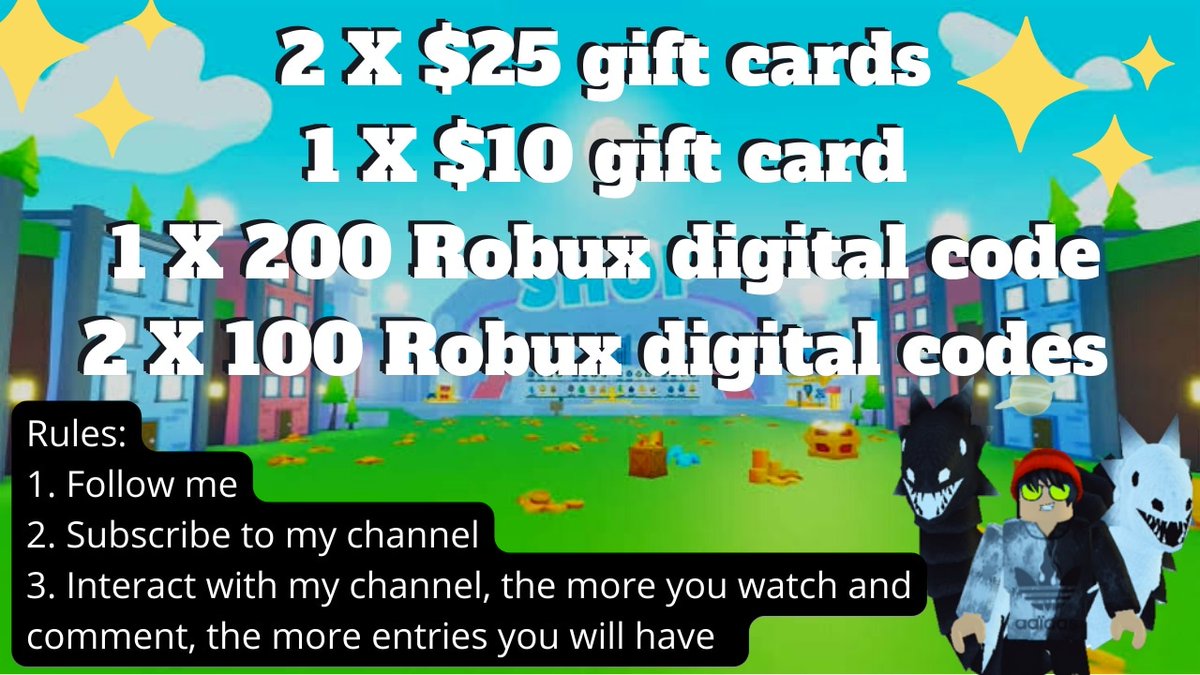 tokeingbull's tweet photo. GIVEAWAY TIME

here it is... Check picture for rules and prizes..

Good luck everyone.
Giveaway ends at 1000 subs ☺️

I will be adding prizes along the way

#Roblox #robux #Giveaways #freerobux #petsimulatorxgiveaways
#petsimulatorx 
https://t.co/UKE9qf60oQ https://t.co/ZtVID7VIic