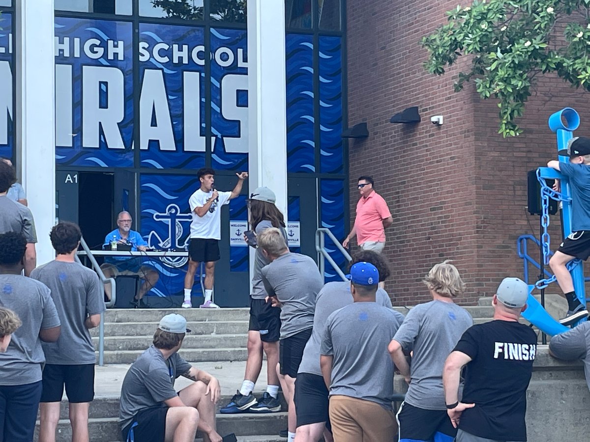 danvillehigh's tweet photo. Anchors Aweigh to State. Let’s Go Baseball!  Let’s Go Track. https://t.co/Ilmwfpn6z8