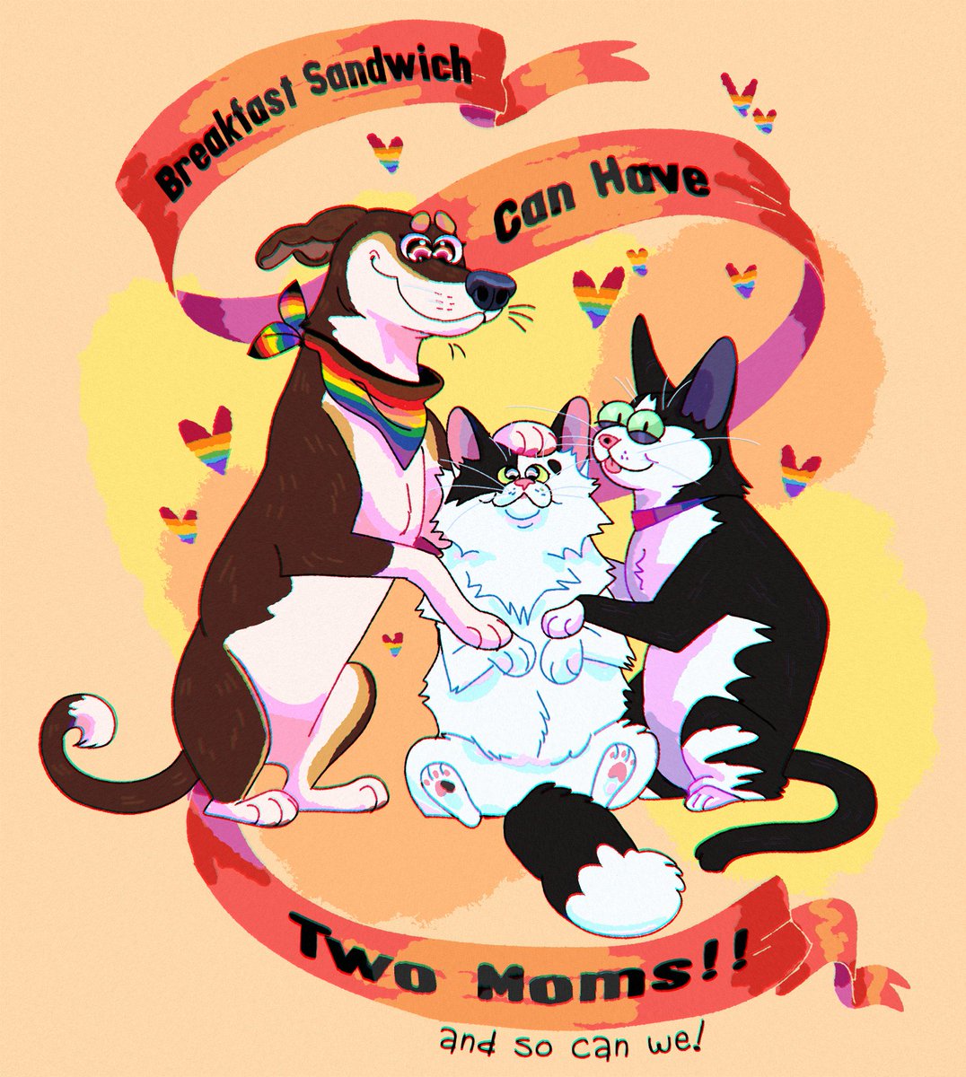 itslittletunny's tweet photo. 🌈 Happy Pride Month!! :^) 🌈 https://t.co/0l54u90dPn