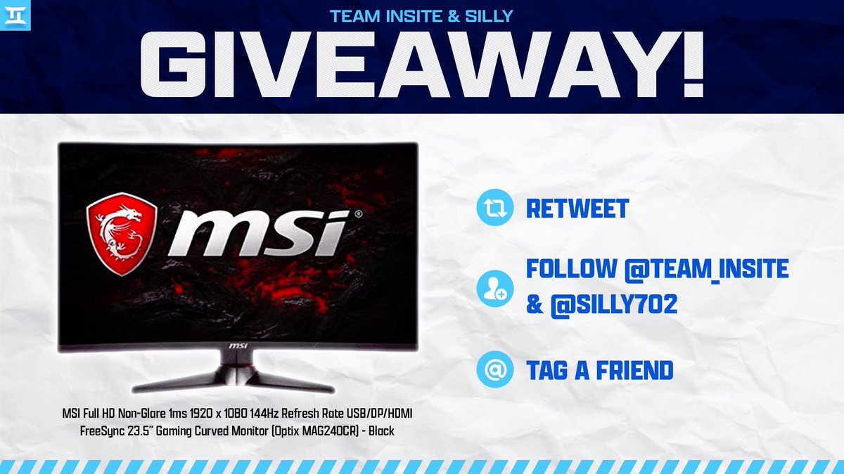 Another 1 🫡 just rt and follow myself &amp; <a href="/Team_Insite/">Team Insite</a> glgl winner chosen June 8th