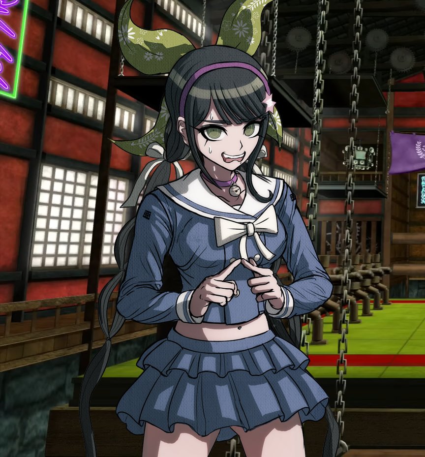 For all her grievances regarding swimming, Tenko was happy to be at the beach.

Not because she feels like learning to swim, but because she's happy to be there with Angie. Even if she won't show it.

❝ So... Why did you invite Tenko along? You know Tenko can't swim, right? ❞