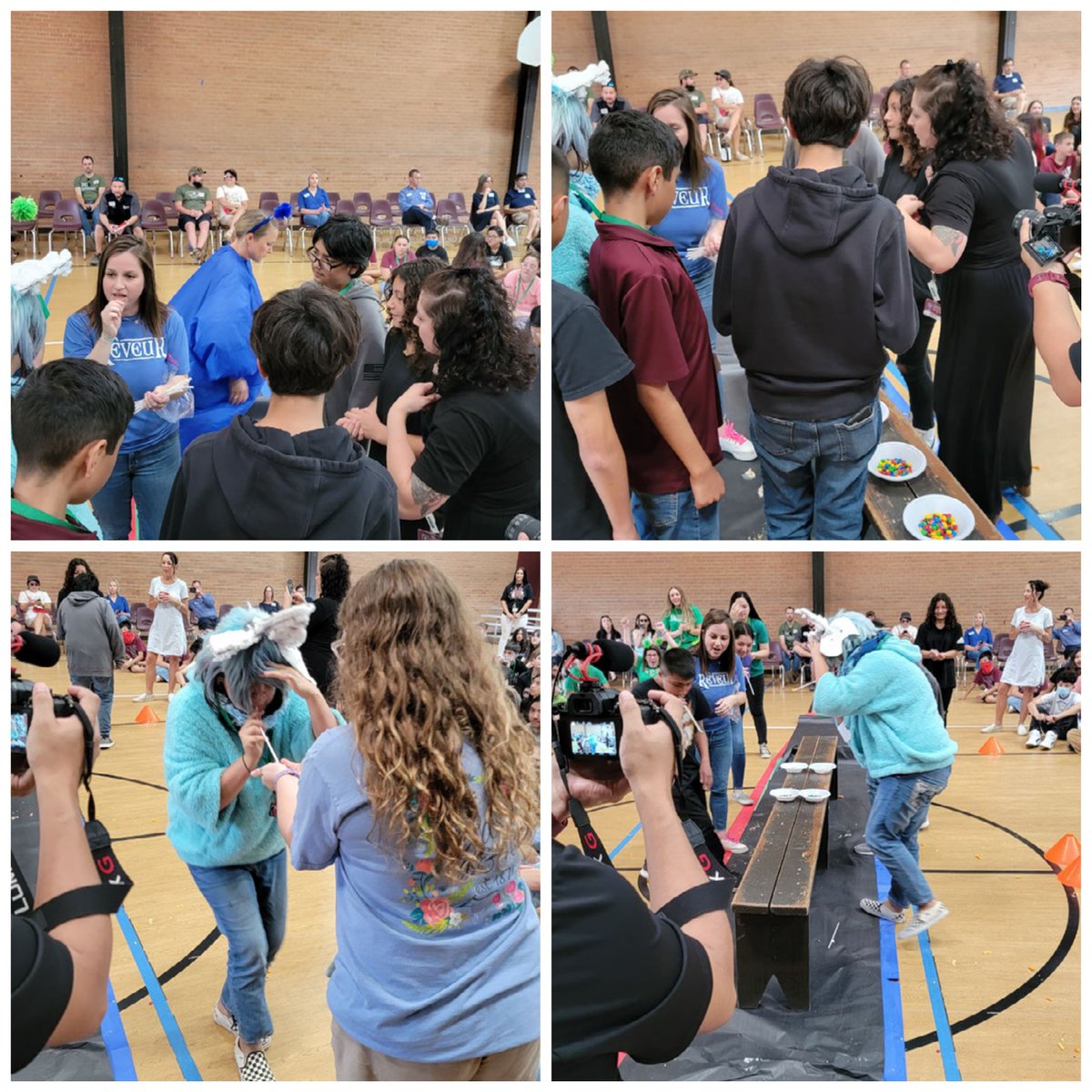 calallenms's tweet photo. Our final House Rally of the 2021-22 school year revealed that House Altruismo concluded the year with the most points, 1242! Parents were invited to the rally and the students had a blast building team spirit and skills. #TheCMSway #4Houses1Family #WeAreCalallen https://t.co/UR2wEbF0Sg