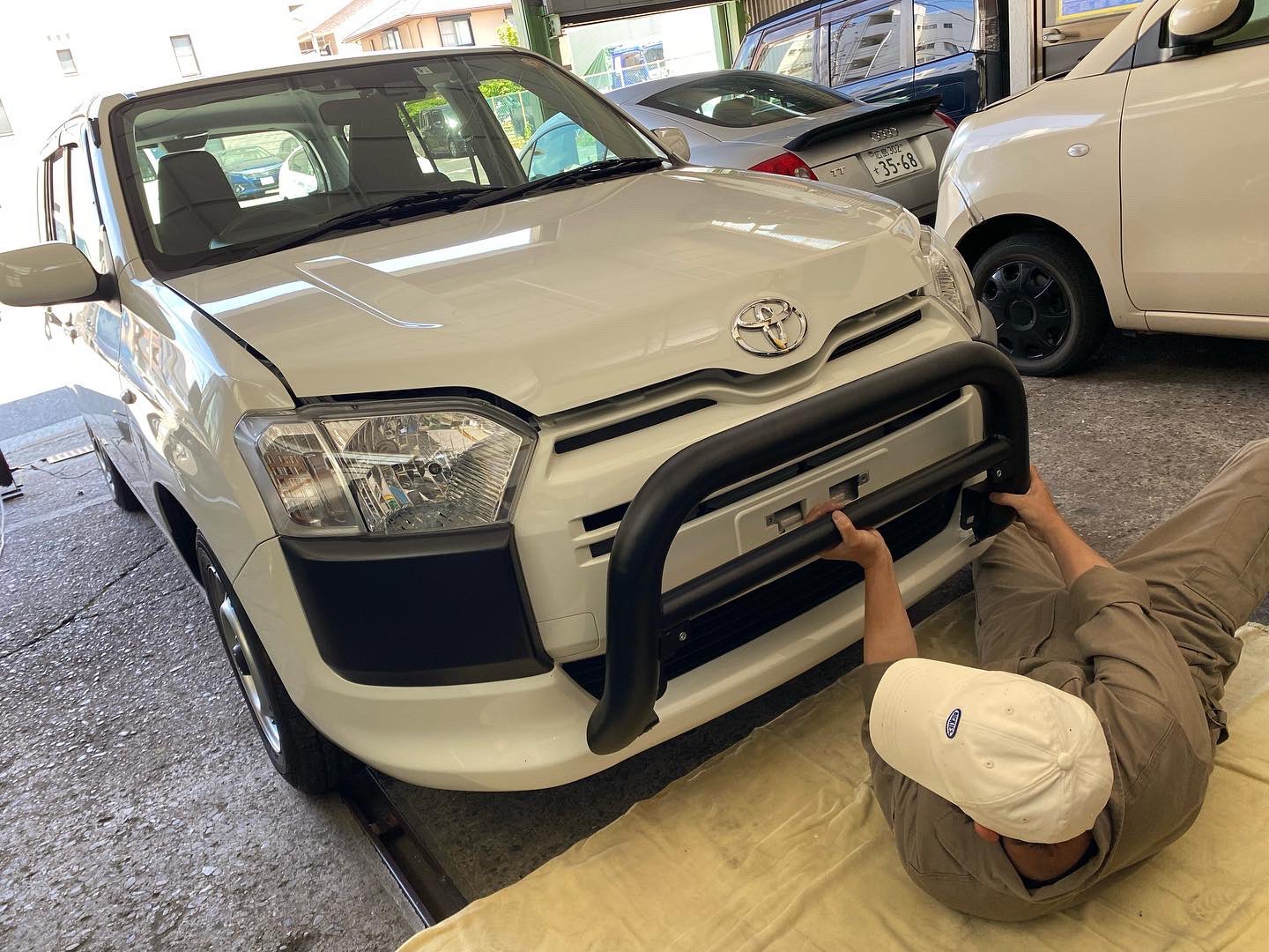 サクシード TOYOTA カスタム グリル ビンテージ レトロ プロボックス  