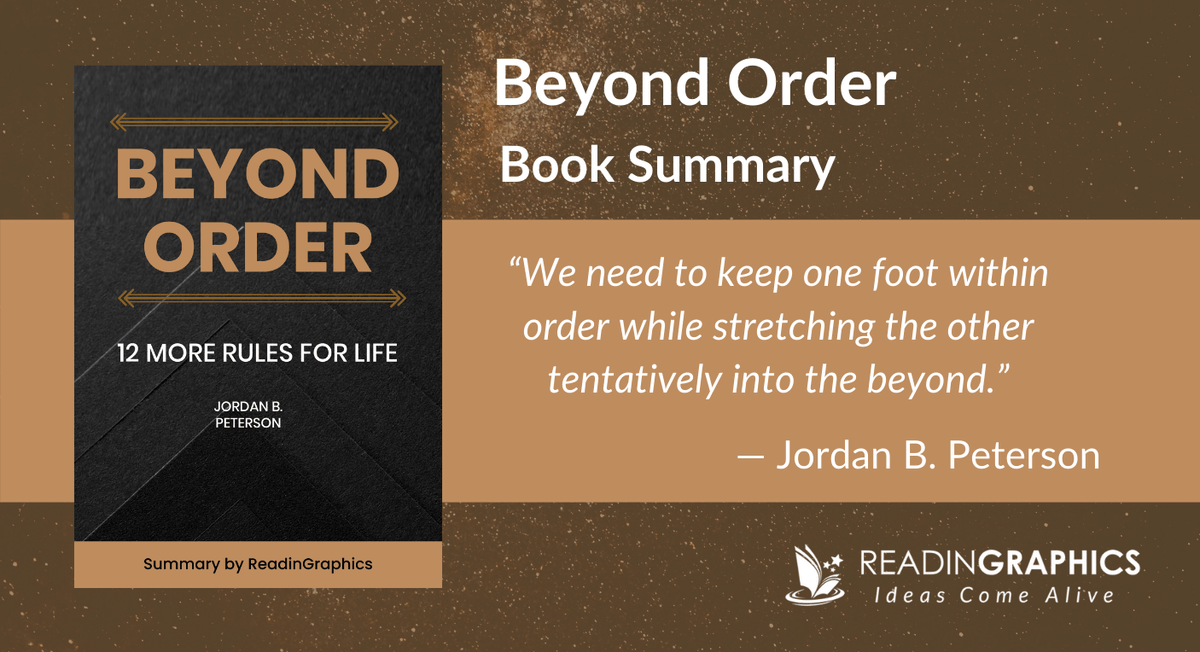 ReadinGraphics's tweet image. Order and chaos are 2 sides of the same coin &amp;amp; neither is better than the other, they simply exist. Here is a great 'how to' from a clinical psychologist, to avoid excessive control and rigidity in times of upheavals.😇😈
ow.ly/1RnZ50JnF9p
#BeyondOrder #12RulesOfLife