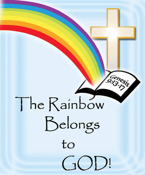 DevotionalTrea1's tweet photo. The rainbow is not a celebration of sin, but a remembrance of God's promised love. https://t.co/7tG8jJ1bnx