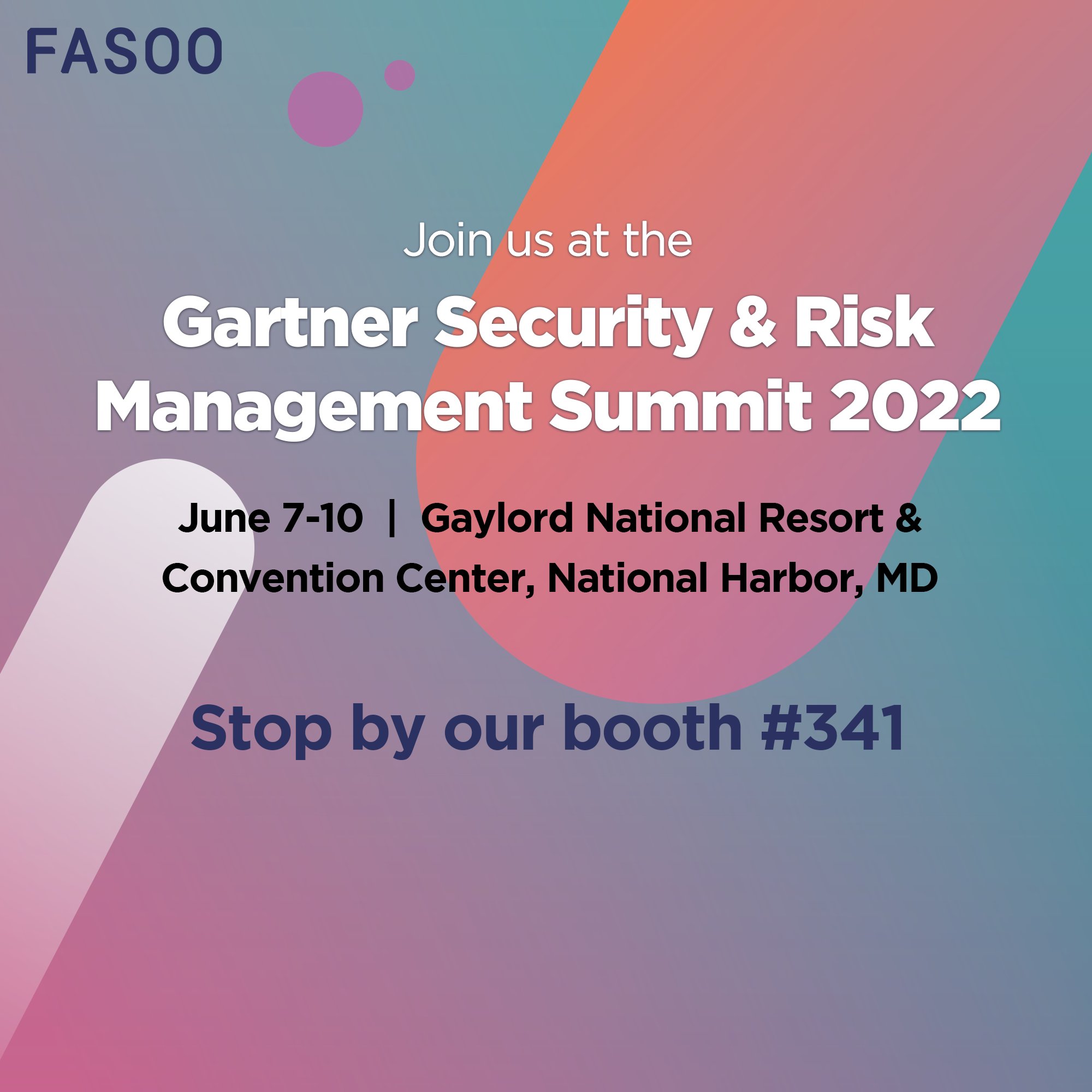 Fasoo on Twitter "Join us at the Gartner Security & Risk Management