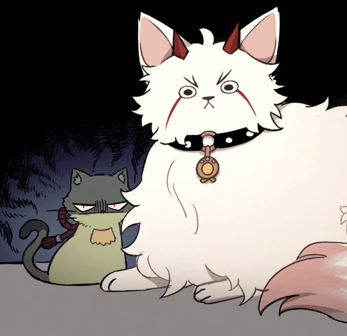 Shinobu:boss, you're an oni, not a hunting dog.
Me: 